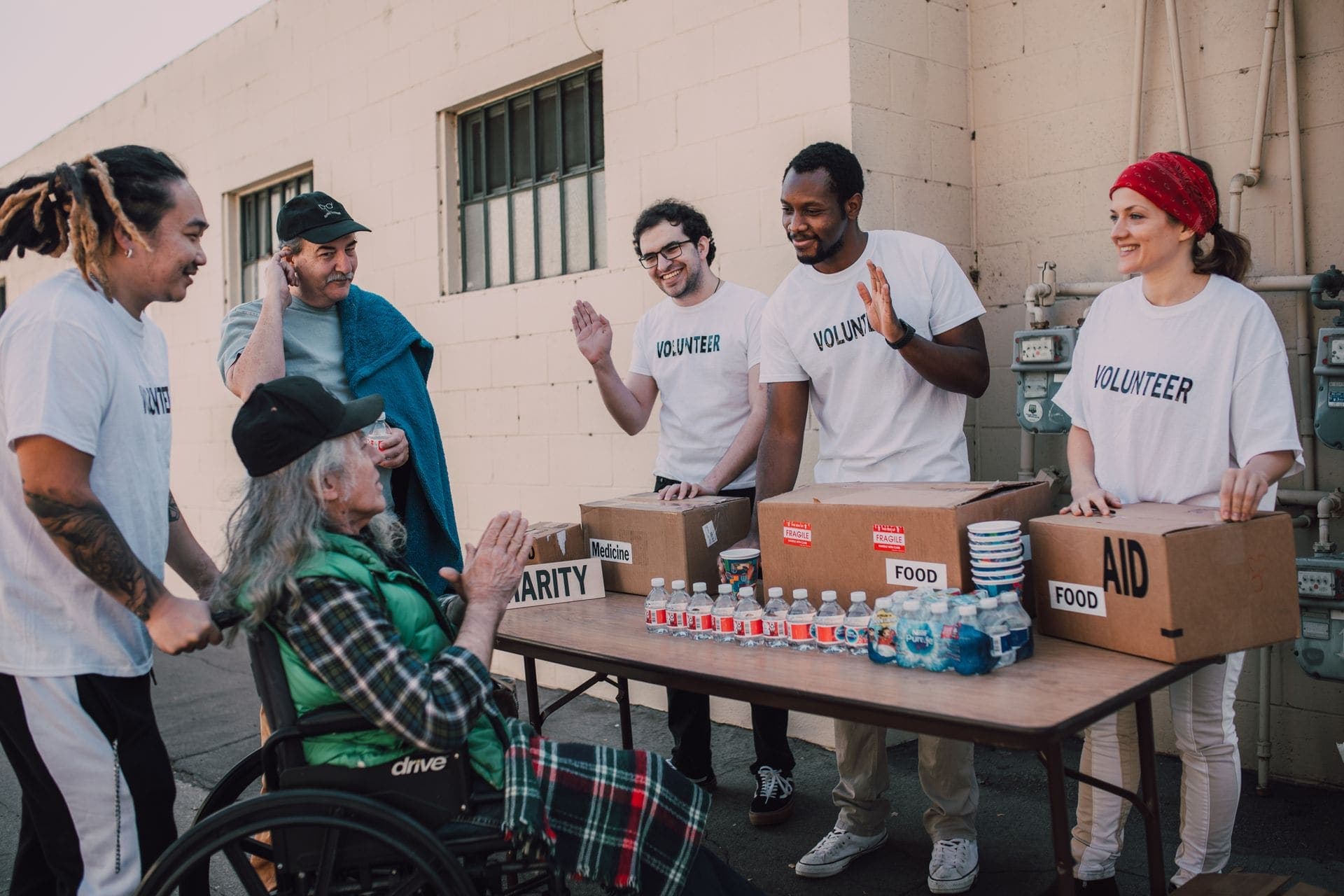 Community volunteers and non-profit